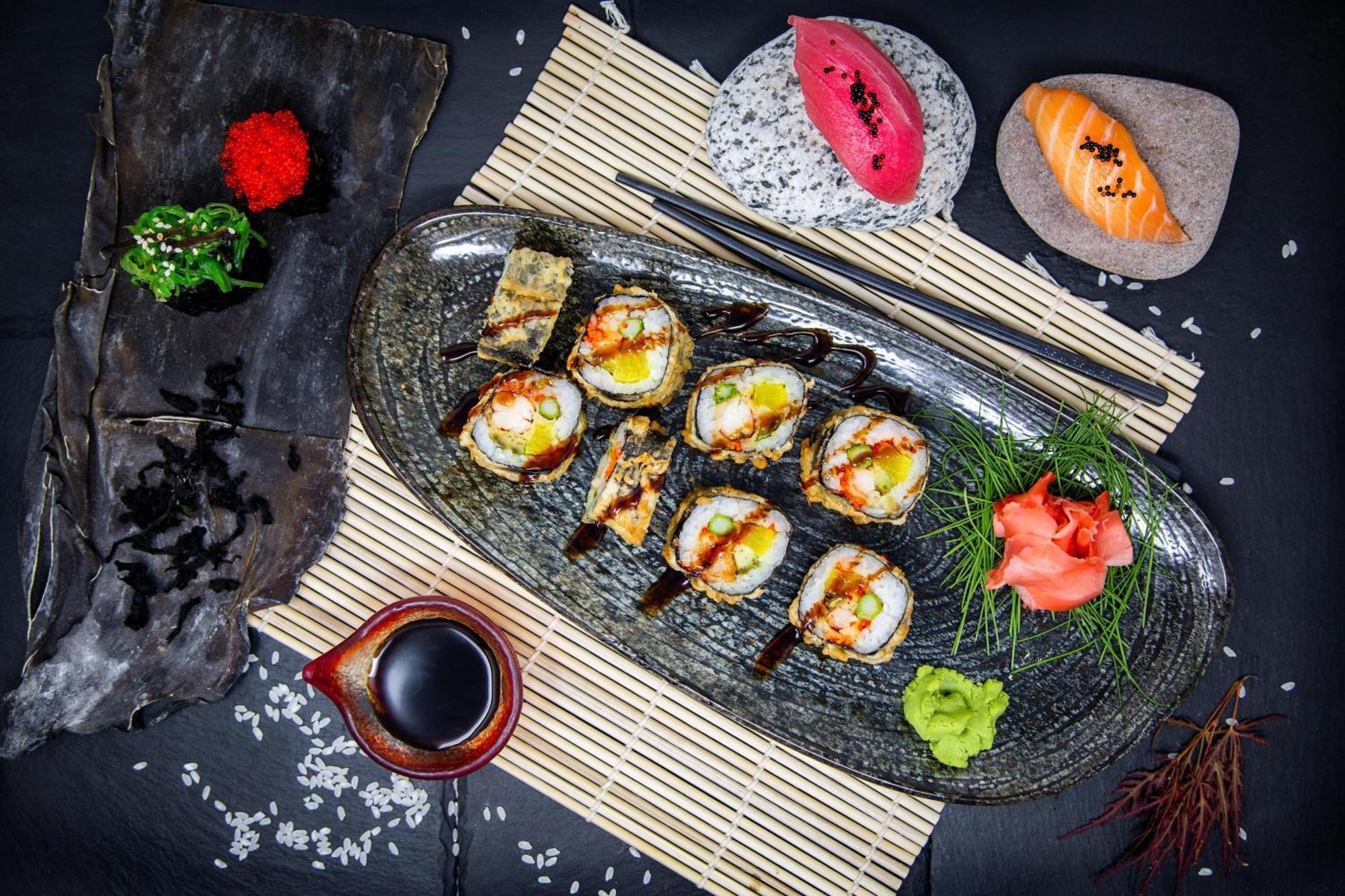 Sheraton Batumi Hotel Eksteriør bilde Sushi