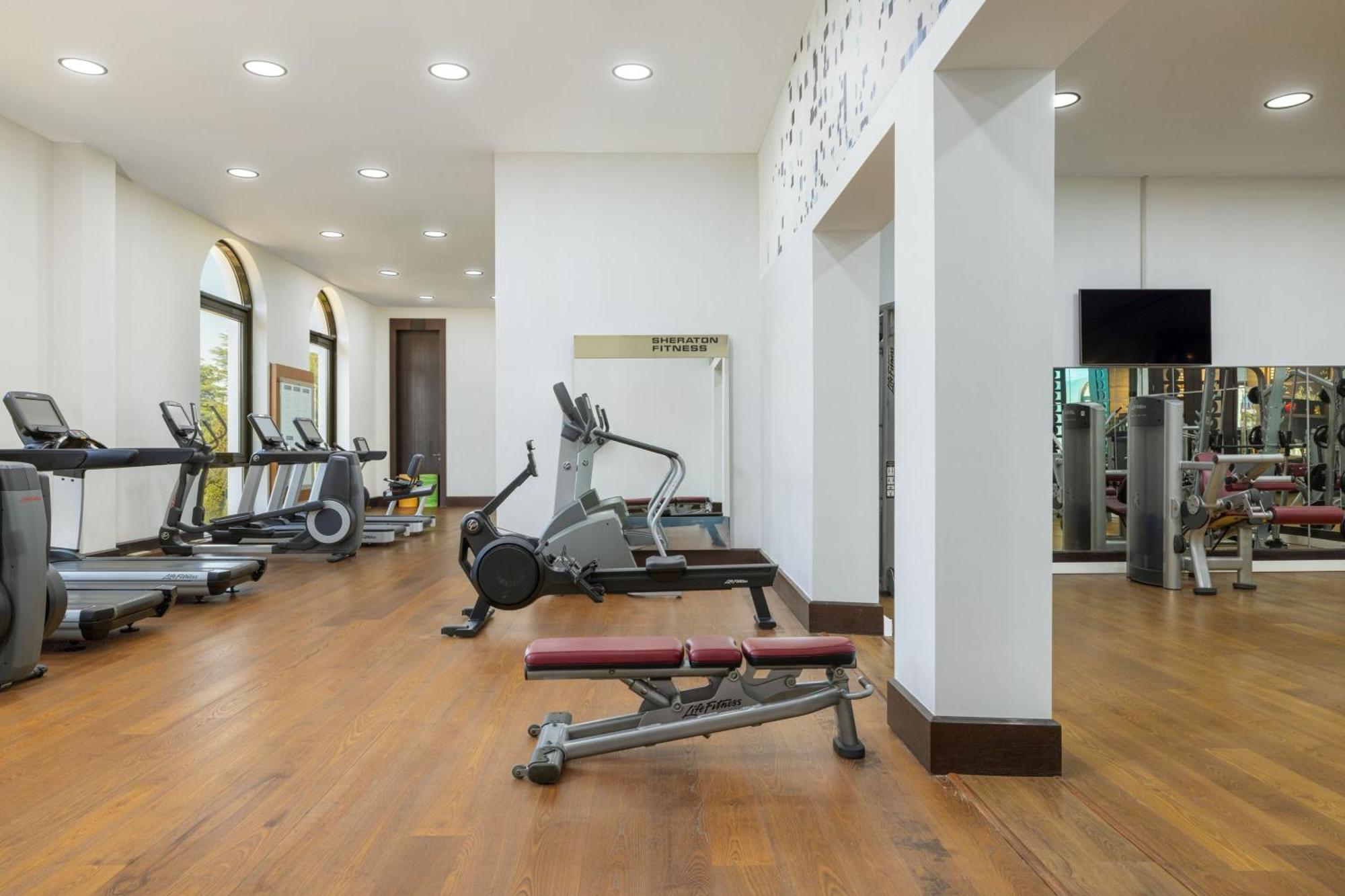 Sheraton Batumi Hotel Eksteriør bilde The gym at the hotel